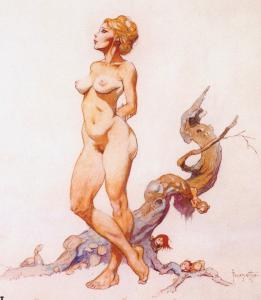 Peek_a_Boo_by_Frank_Frazetta