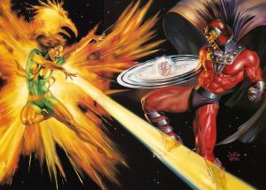 Phoenix_Vs_Magneto_by_Julie_Bell