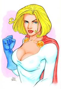 Power_Girl_by_Dave_Hoover