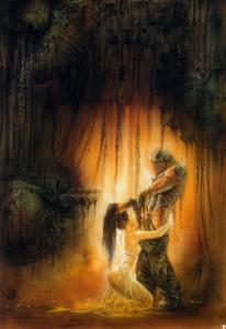 Prohibited_Book_II-Dr_Frankensteins_Bride_First_Visit_To_Lab_by_Luis_Royo