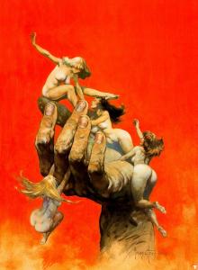 Reassembled_Man_by_Frank_Frazetta