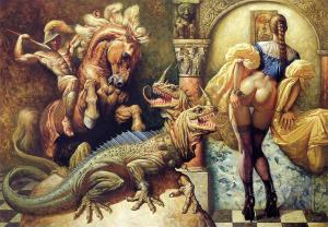 Saint_George_by_Petar_Meseldzija
