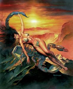 Scorpio_by_Boris_Vallejo