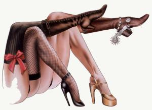 Shoe_Fetish_by_Chris_Achilleos