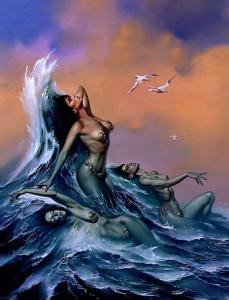 Sirens_by_Boris_Vallejo