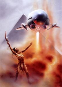 Spaceship_Landing_by_Chris_Achilleos