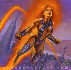 Starfire_by_Alex_Horley