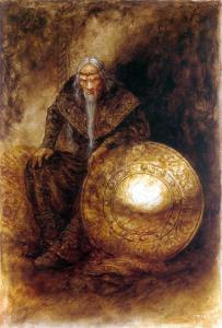 Tarot_King_of_Pentacles_Visions_by_Luis_Royo