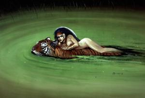 Tiger_Crossing_by_Chris_Achilleos