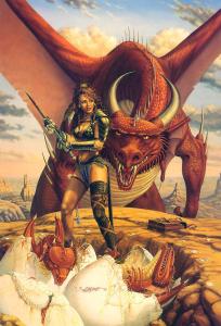 Trouble_by_Larry_Elmore