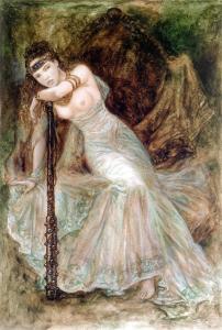 Visions-Tarot_Queen_of_Wands_by_Luis_Royo